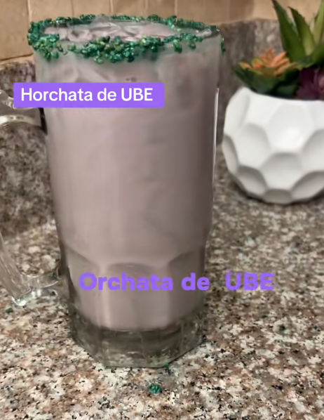 Horchata de Ube